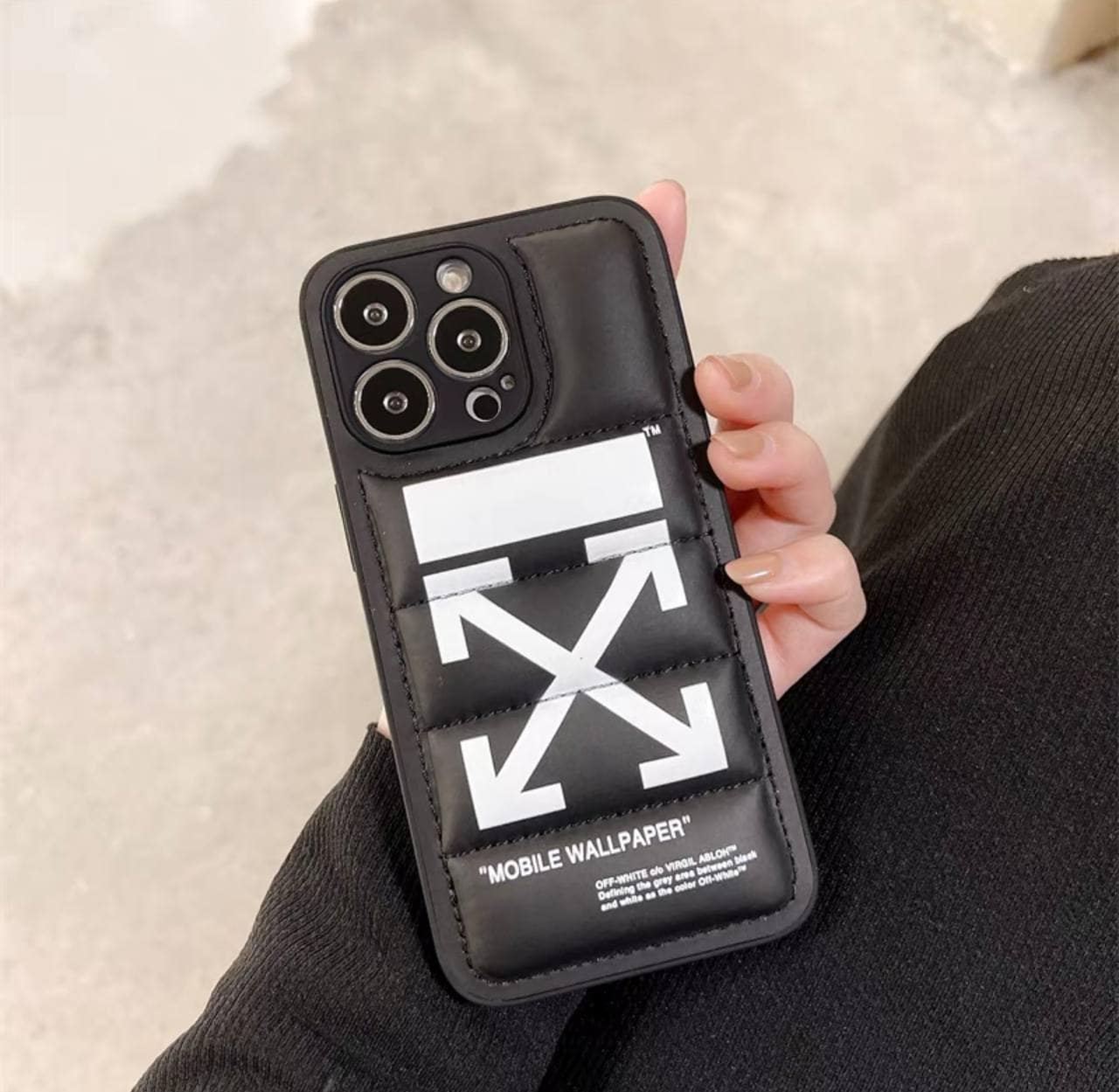 کاور پافر اف وایت OFF WHITE آیفون - Image 3