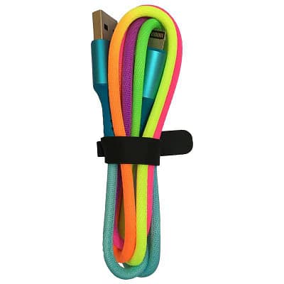 کابل شارژر آیفون رنگین کمانی Kaiser KA-L105v