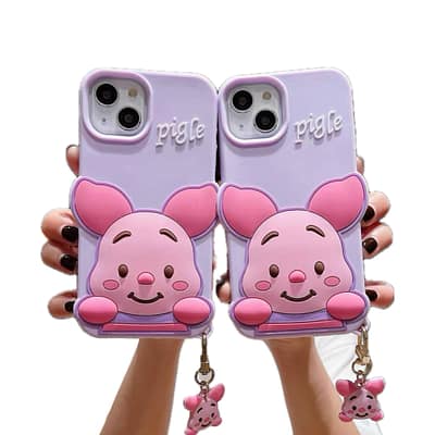 کاور خوک pigle همراه آویز آیفون