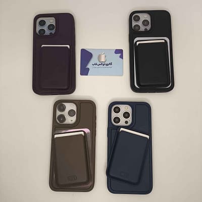 کاور چرمی جاکارتی دار مگنتی