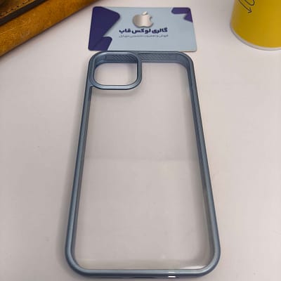 کاور پشت شفاف دور رنگی آیفون