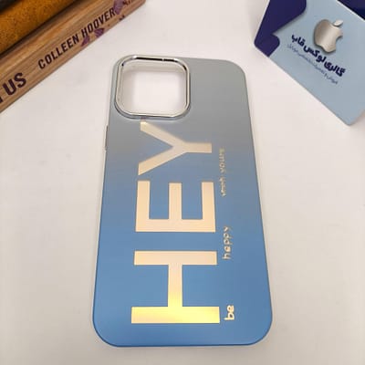 کاور hey آبی آیفون