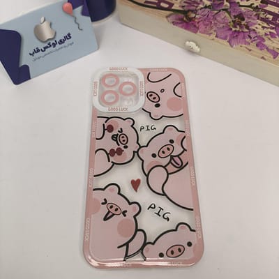 کاور خوک شفاف آیفون