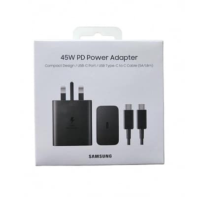 آداپتور اورجینال 45وات سامسونگ با کابل